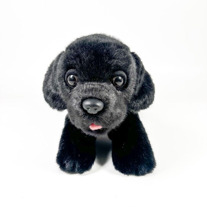Peluche Labrador Negro 21Cm Con Chaleco 939D00249 Bocalan 2 Peluche Labrador Negro 21Cm Con Chaleco 939D00249 Bocalan 2