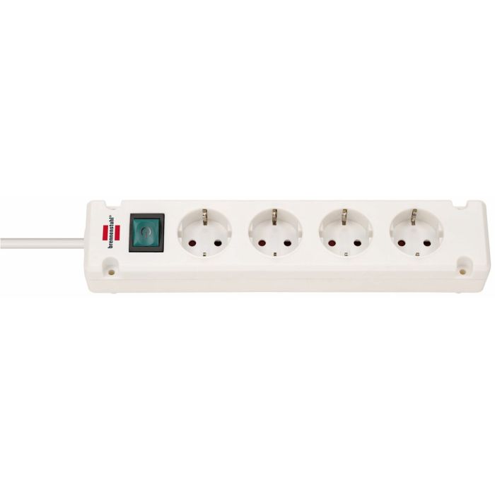 Regleta Brennenstuhl 1150650326 Blanco 3600 W (3 m) 4 Regleta Brennenstuhl 1150650326 Blanco 3600 W (3 m) 4