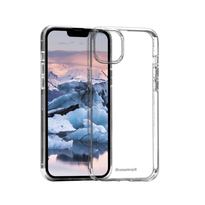 dbramante1928 Greenland Funda Protectora para iPhone 14 Plus Transparente, Fabricada con Plástico Reciclado, Compatible con Carga Inalámbrica 1