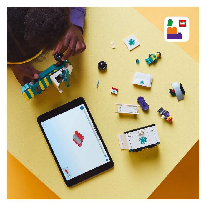 LEGO 60451 Ambulancia de Emergencias, Juego Construcción, 184 Piezas, 5+ Años