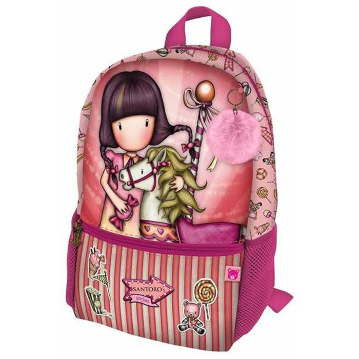 Mini mochila gorjuss™ fairground "carousel" 26x34x11,4cm 1 Mini mochila gorjuss™ fairground "carousel" 26x34x11,4cm 1