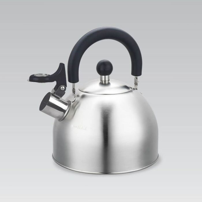 Tetera Feel Maestro MR-1300 Negro Plateado Acero Inoxidable 2 L 3 Tetera Feel Maestro MR-1300 Negro Plateado Acero Inoxidable 2 L 3
