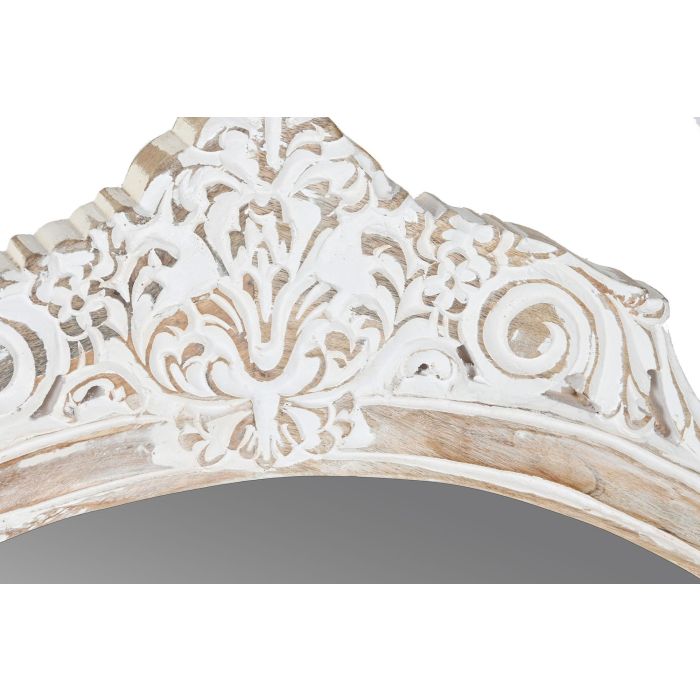 DKD Home Decor Espejo Indio Blanco 3 x 86.35 x 76 cm 2