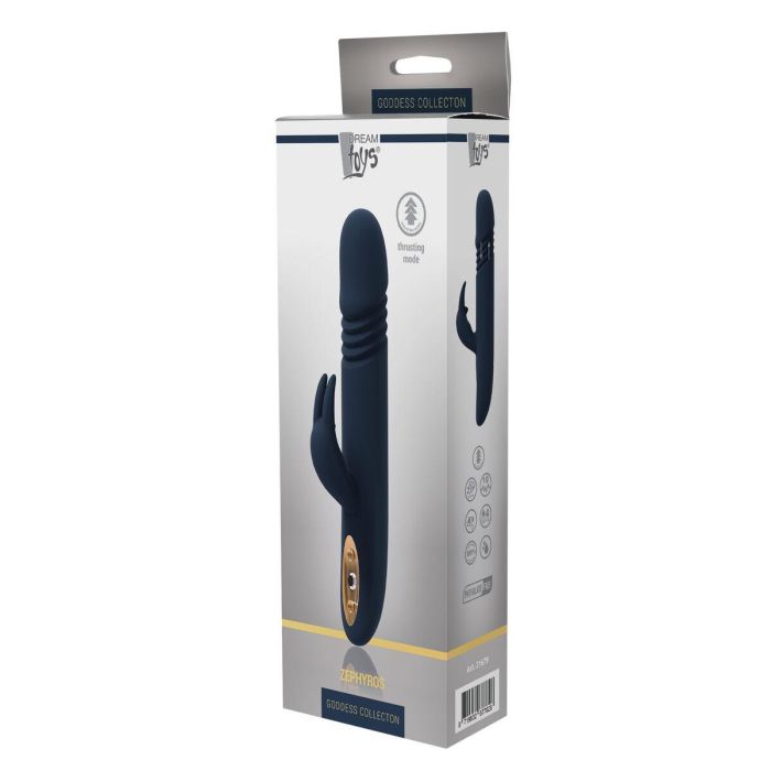 Vibrador Punto G Dream Toys Zephyros Azul 0 Vibrador Punto G Dream Toys Zephyros Azul 0