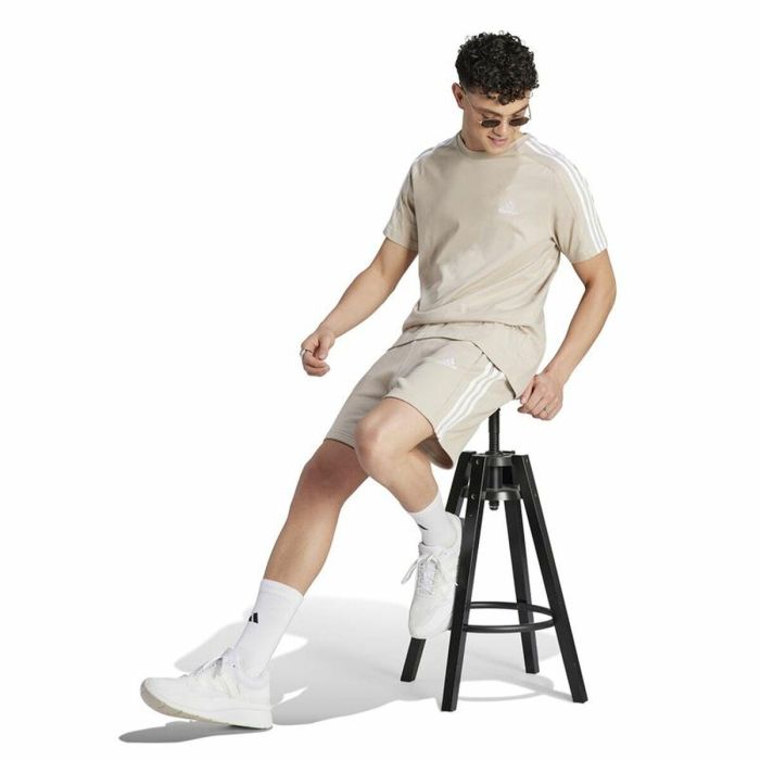 Camiseta Adidas 3S Sj Beige 2