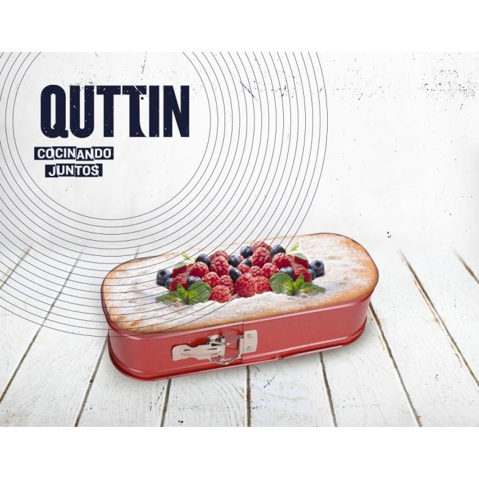 Quttin Molde Horno Cherry 31x12x8 cm (8 Unidades) 6 Quttin Molde Horno Cherry 31x12x8 cm (8 Unidades) 6