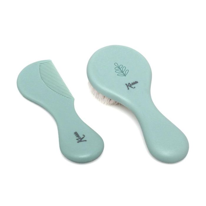 KioKids Set Peine y Cepillo Cerdas Naturales Colección Petits Moments Verde Salvia +0 Meses 1 KioKids Set Peine y Cepillo Cerdas Naturales Colección Petits Moments Verde Salvia +0 Meses 1