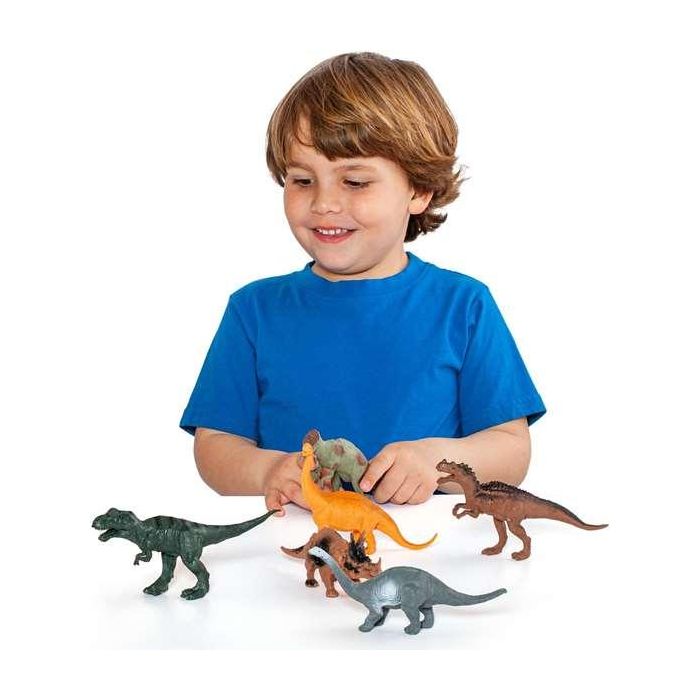 Figura dinosaurio set 6 unidades 2 Figura dinosaurio set 6 unidades 2