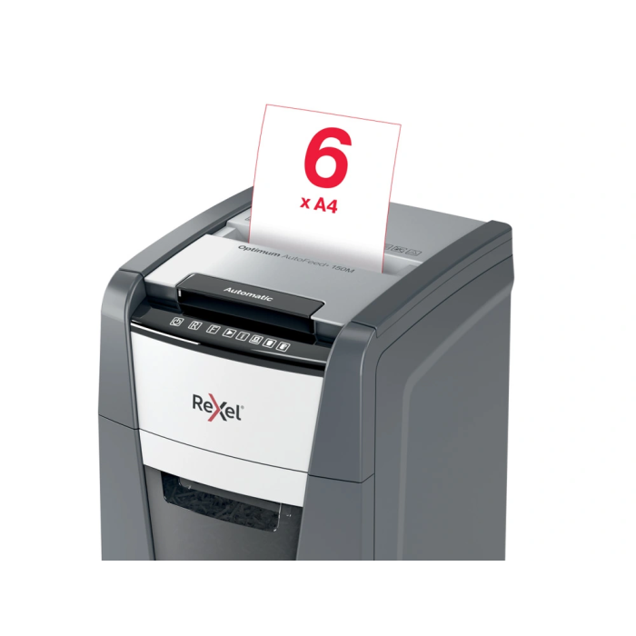 Trituradora de Papel Micro Corte Rexel Optimum AutoFeed 150M 10