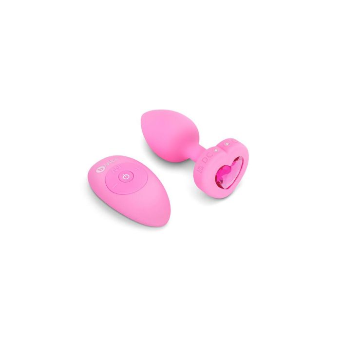 Vibrador B-Vibe Heart Rosa 7 Vibrador B-Vibe Heart Rosa 7