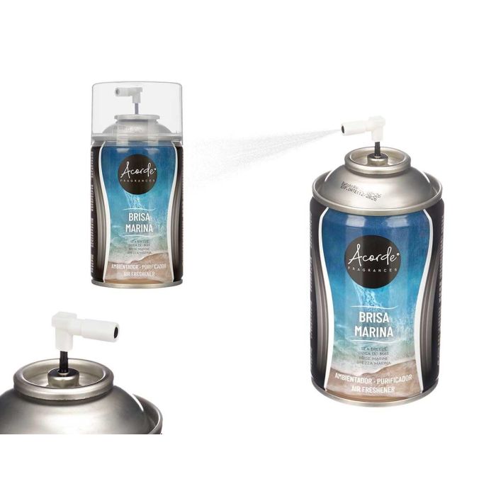 Recambio Ambientador Aerosol Brisa Marina 250 ml - Acorde (6 Unidades) Recambio Ambientador Aerosol Brisa Marina 250 ml - Acorde (6 Unidades)