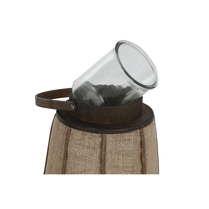 Portavela Oriental DKD Home Decor Natural 30.5 x 73 x 30.5 cm 3 Portavela Oriental DKD Home Decor Natural 30.5 x 73 x 30.5 cm 3