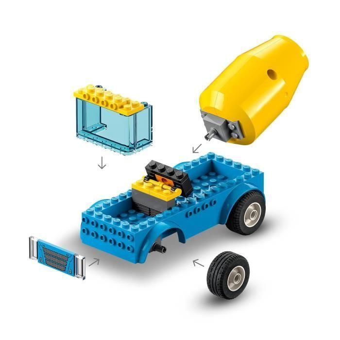 LEGO City Great Vehicles Camión hormigonera, Vehículos de construcción, Juguete para niños a partir de 4 años (60325) 3 LEGO City Great Vehicles Camión hormigonera, Vehículos de construcción, Juguete para niños a partir de 4 años (60325) 3