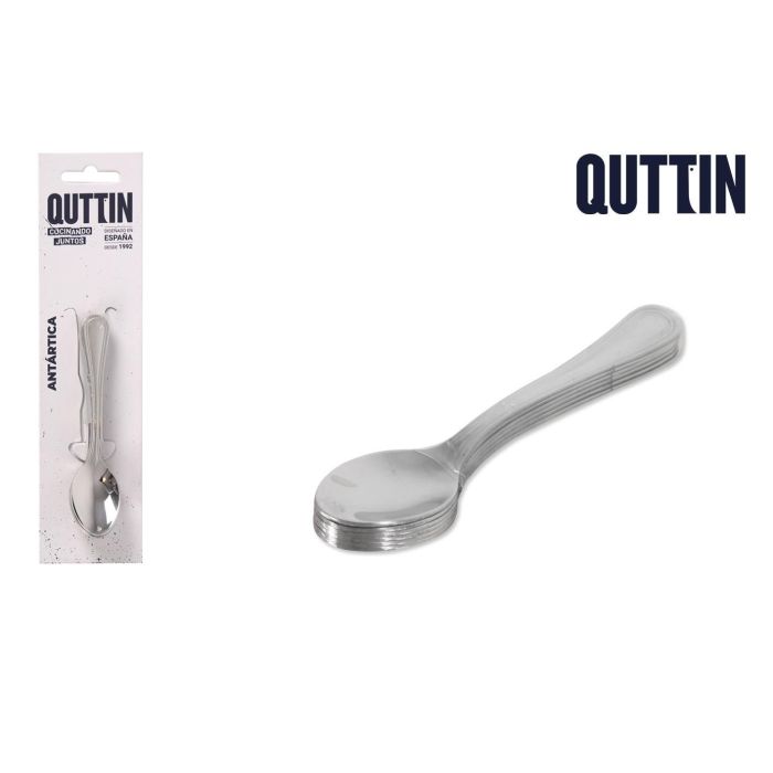 Set de 6 Cucharas para Café Antartica 1.5 mm - Inde (12 Cajas) Set de 6 Cucharas para Café Antartica 1.5 mm - Inde (12 Cajas)
