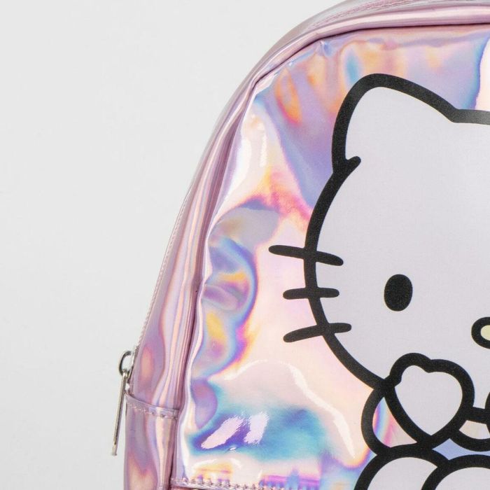 Mochila Casual Hello Kitty Rosa 8 x 24 x 22 cm 2