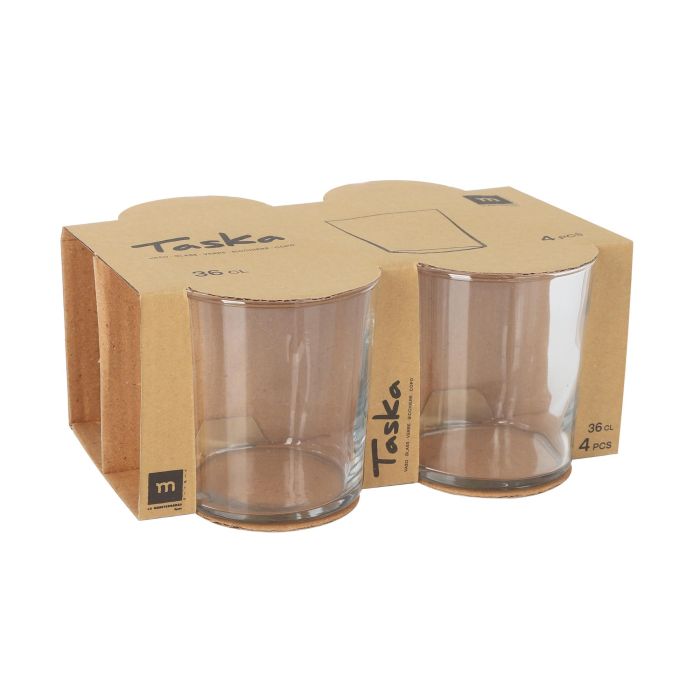 Set de 4 Vasos Pinta 360 cc Taska - Inde (12 Cajas) 4 Set de 4 Vasos Pinta 360 cc Taska - Inde (12 Cajas) 4