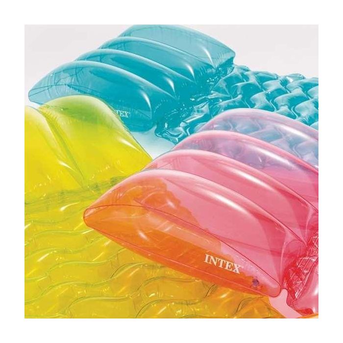Intex Colchoneta Hamaca Transparente PVC 89x173cm para +14 Años (Modelos Surtidos) 3