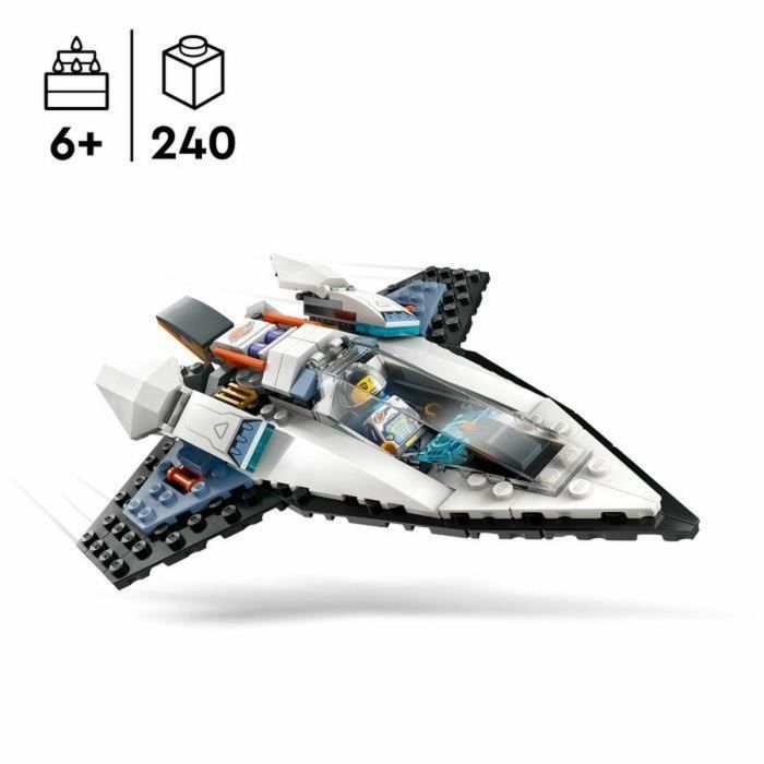 Lego 60430 Nave Espacial Interestelar, Juguete Espacial para Niños a Partir de 6 Años, Juego Creativo con Minifiguras 1