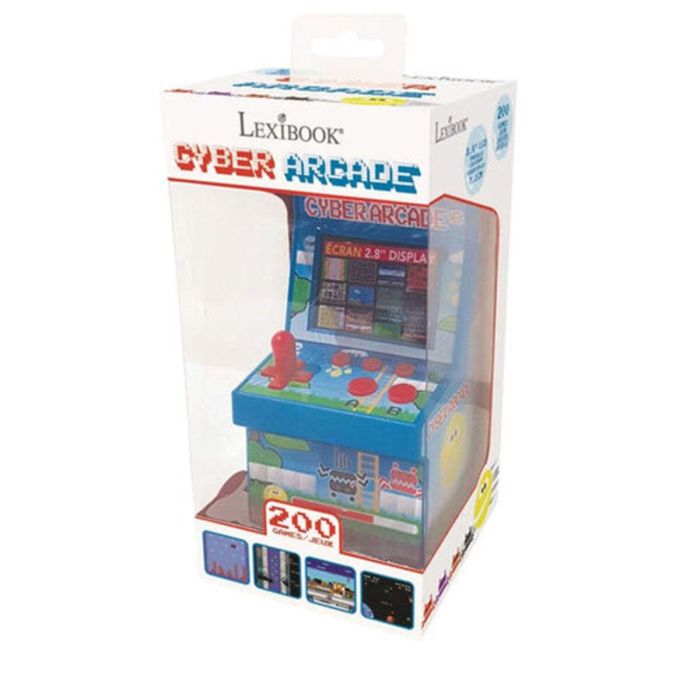 Consola Cyber Arcade 200 Games Lexibook JL2940 LCD 2,5" 1