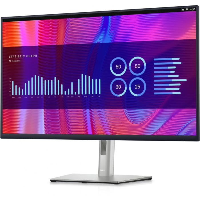 Dell Monitor Led 31.5 Pulgadas P3223De Ips QHD 2560 x 1440, 99% sRGB, USB-C, DisplayPort, HDMI, VESA 2