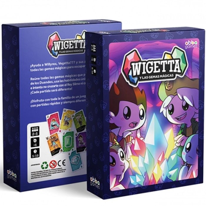 Wigetta Juego de Cartas Y Las Gemas Mágicas de Willyrex y Vegetta777 1 Wigetta Juego de Cartas Y Las Gemas Mágicas de Willyrex y Vegetta777 1