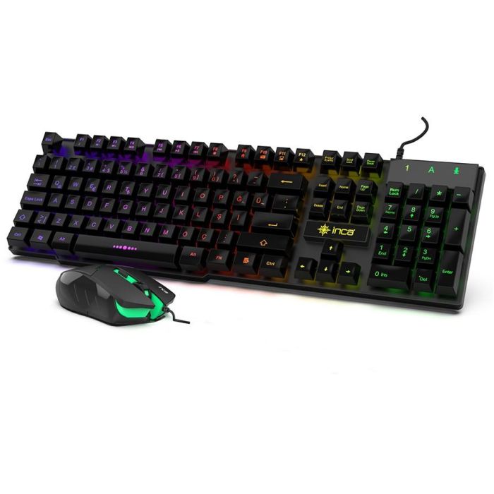 Incase Gaming Tastatur IKG-448 inkl. Maus. RGB. dt. Layout retail 2 Incase Gaming Tastatur IKG-448 inkl. Maus. RGB. dt. Layout retail 2