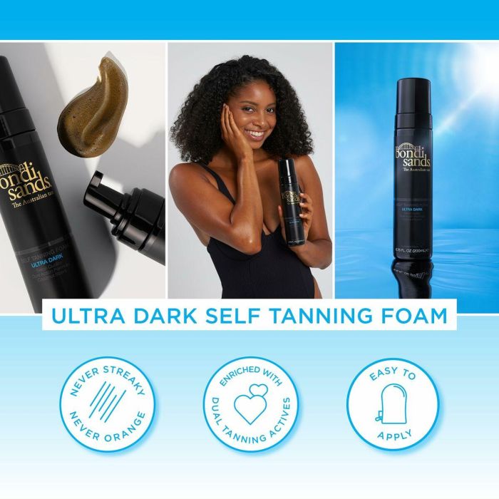 Bondi Sands Self Tanning Foam Espuma Autobronceador #ultra dark 200 ml 2
