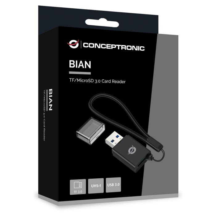 Conceptronic Lector Tarjetas USB 3.0 BIAN07B hasta 5Gbps Negro 4 Conceptronic Lector Tarjetas USB 3.0 BIAN07B hasta 5Gbps Negro 4