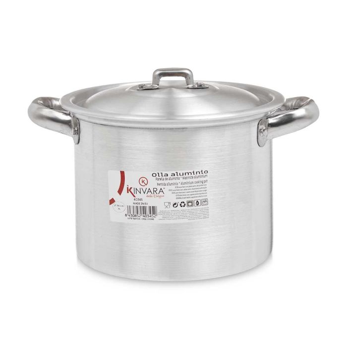 Olla de Aluminio Kinvara 16 cm 2 L - Plata, Apto Gas/Horno/Lavavajillas (6 Unidades) 1 Olla de Aluminio Kinvara 16 cm 2 L - Plata, Apto Gas/Horno/Lavavajillas (6 Unidades) 1