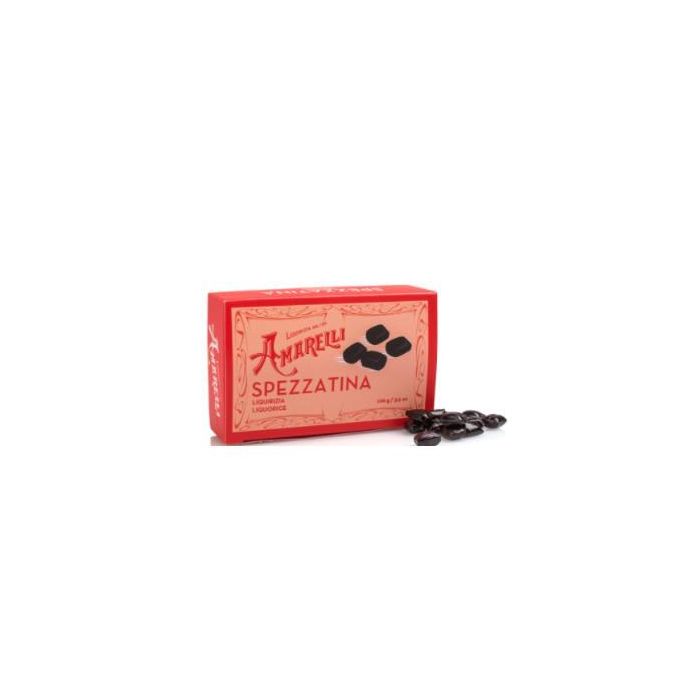 AMARELLI Red Spezzatina, trozos de regaliz, 12X100Gr.