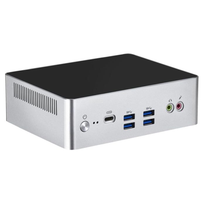 LEOTEC LEMPC17 PC/estación de trabajo barebone Cubo Negro i7-1370P 1
