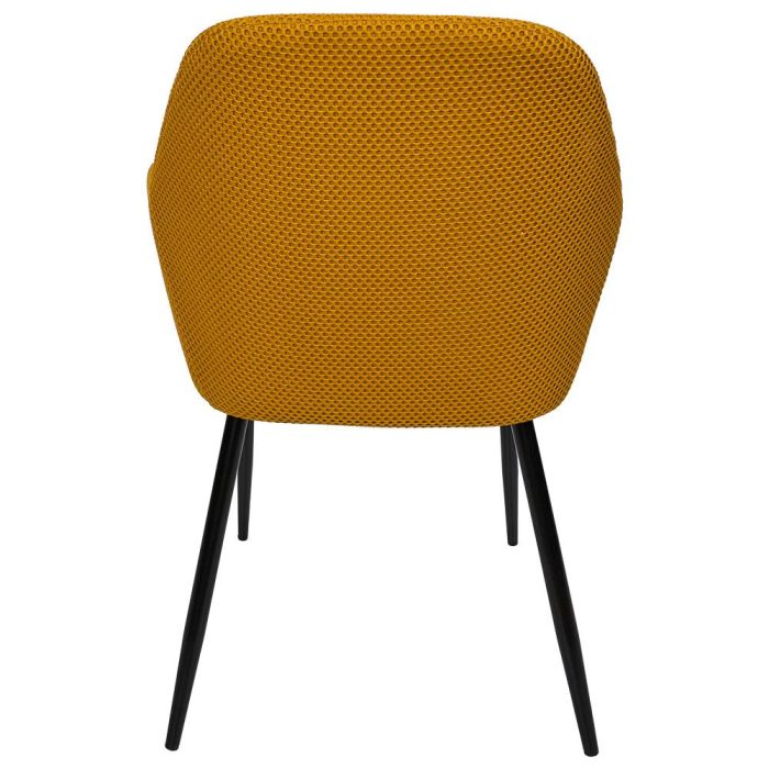 Home Deco Factory Silla Butaca Atom Mostaza Contemporain 59x55,7 cm h.85 cm 4