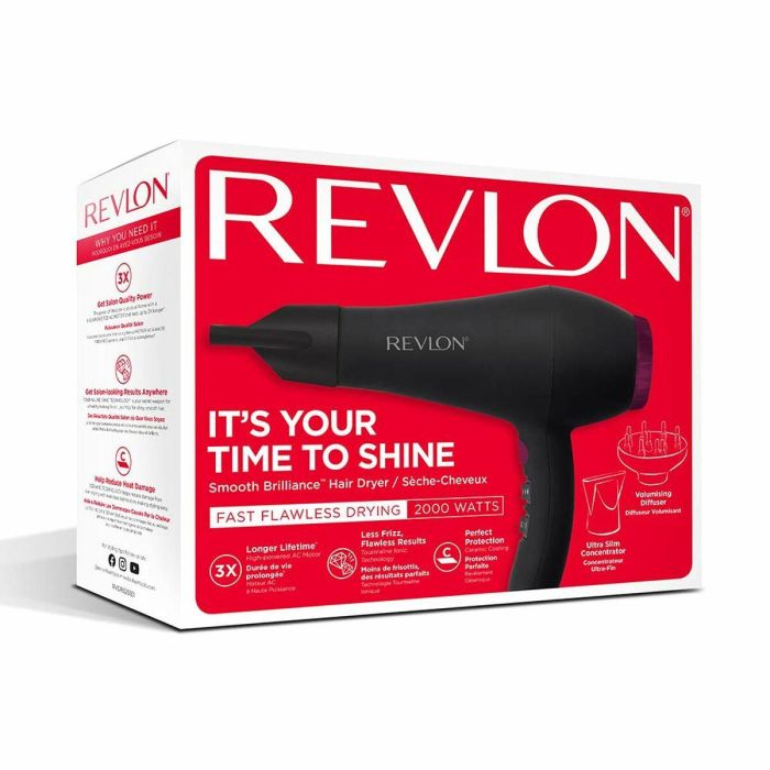 Secador de Pelo Revlon RVDR5251E Negro 2000 W 3 Secador de Pelo Revlon RVDR5251E Negro 2000 W 3