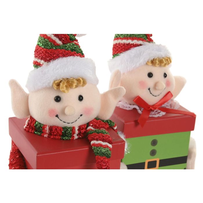 Caja Navidad Tradicional DKD Home Decor Multicolor 10 x 22 x 16 cm (6 Unidades) 1 Caja Navidad Tradicional DKD Home Decor Multicolor 10 x 22 x 16 cm (6 Unidades) 1