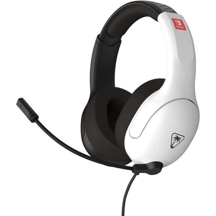 Turtle Beach TUR0840454400137 Auriculares Gaming con Cable para Nintendo Switch - Airlite Fit Blanco y Negro