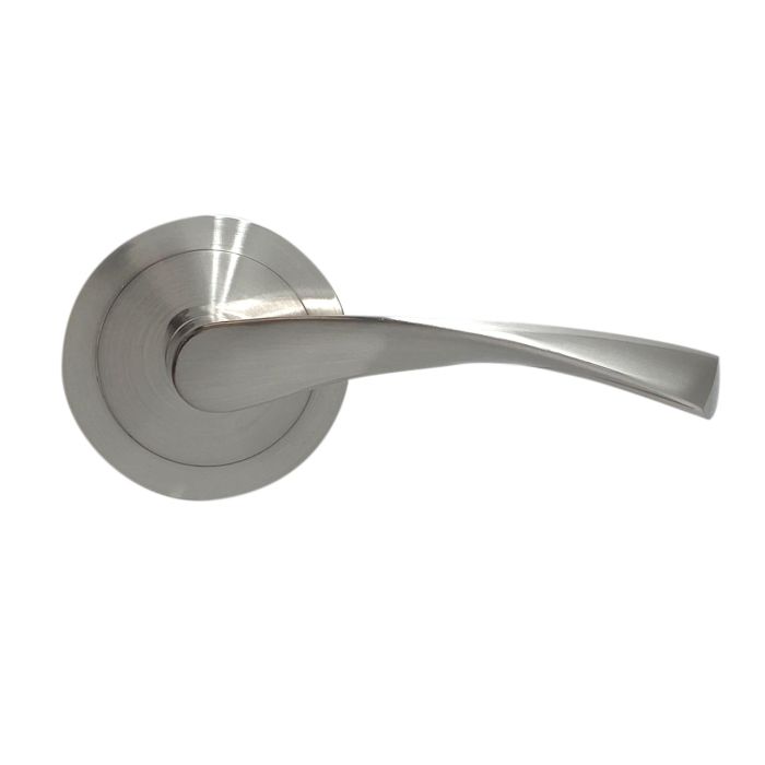 Edm Juego Roseta 707 Níquel Satinado Ø 65 x 120 mm para Puertas 2