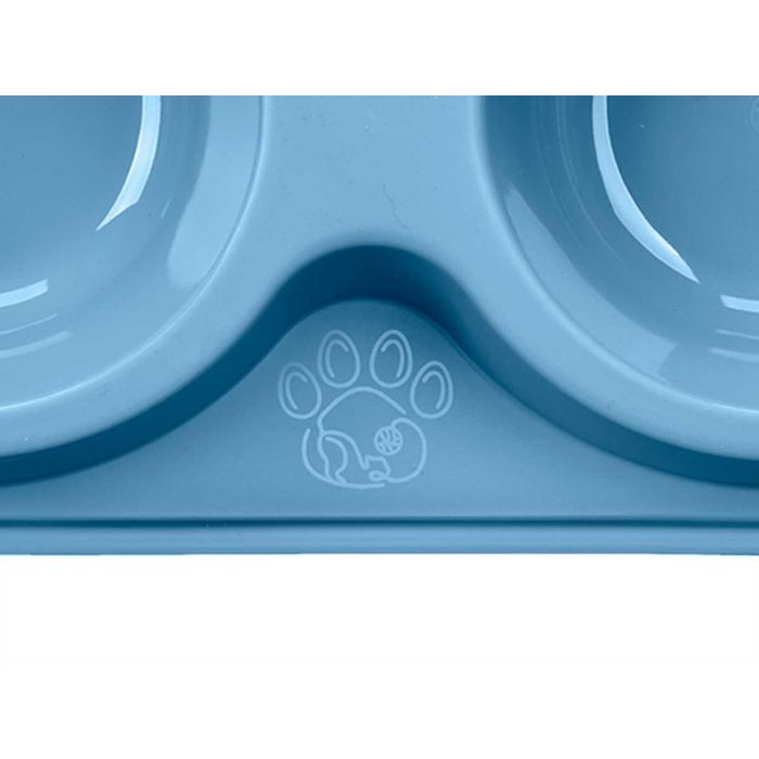 Comedero Doble Plastico Grd Surtidos Mascow 38X4CM (12 Unidades) 2 Comedero Doble Plastico Grd Surtidos Mascow 38X4CM (12 Unidades) 2
