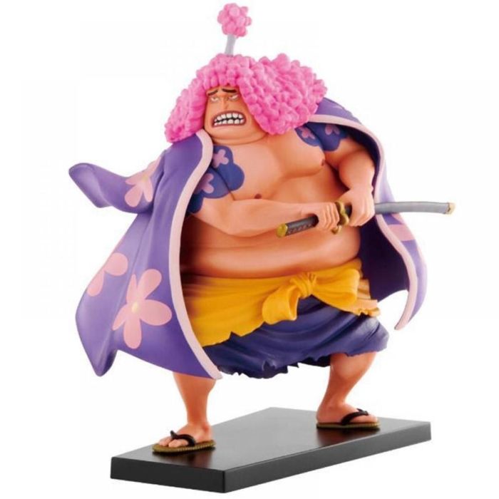 BANPRESTO Figura Ichibansho Kawamatsu The Nine Red Scabbards is Here One Piece 15cm