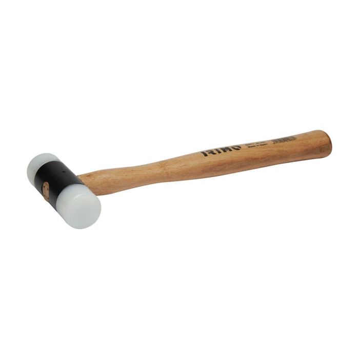 Irimo Martillo de nylon con mango de madera, Ø28mm, bocas de nylon extensibles, 529161