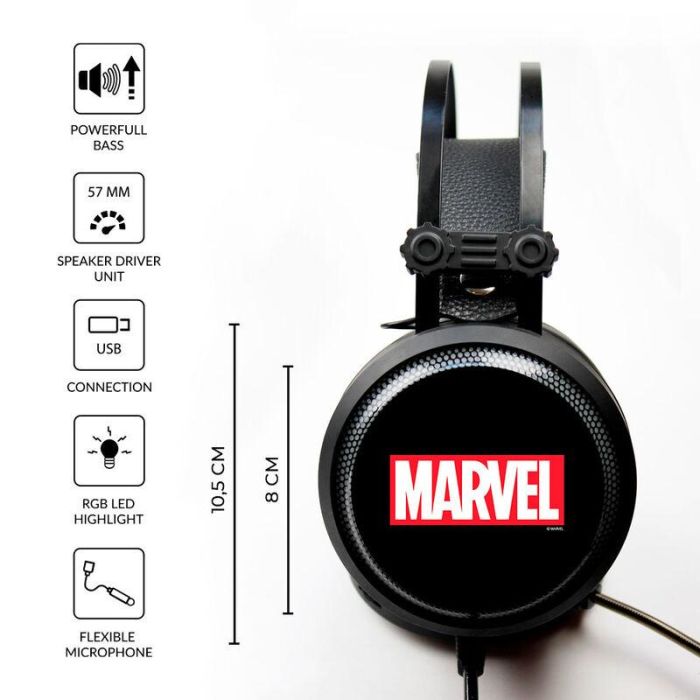 Auriculares gaming Marvel 4