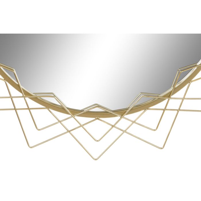 Espejo de pared Home ESPRIT Dorado 80 x 2,5 x 80 cm 80 x 2,50 x 80 cm 1