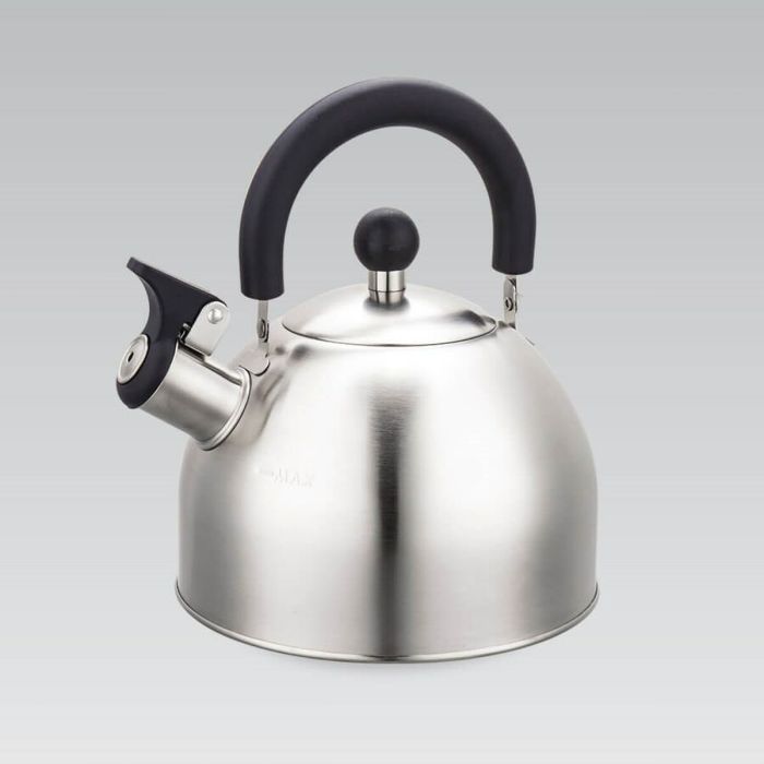 Tetera Feel Maestro MR-1300 Negro Plateado Acero Inoxidable 2 L 4 Tetera Feel Maestro MR-1300 Negro Plateado Acero Inoxidable 2 L 4