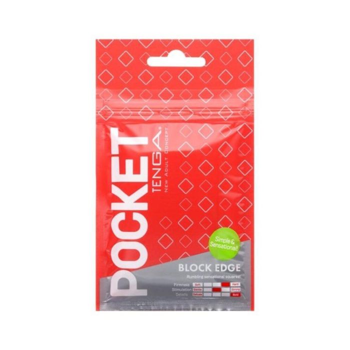 Tenga Pocket block edge masturbador block edge Tenga Pocket block edge masturbador block edge