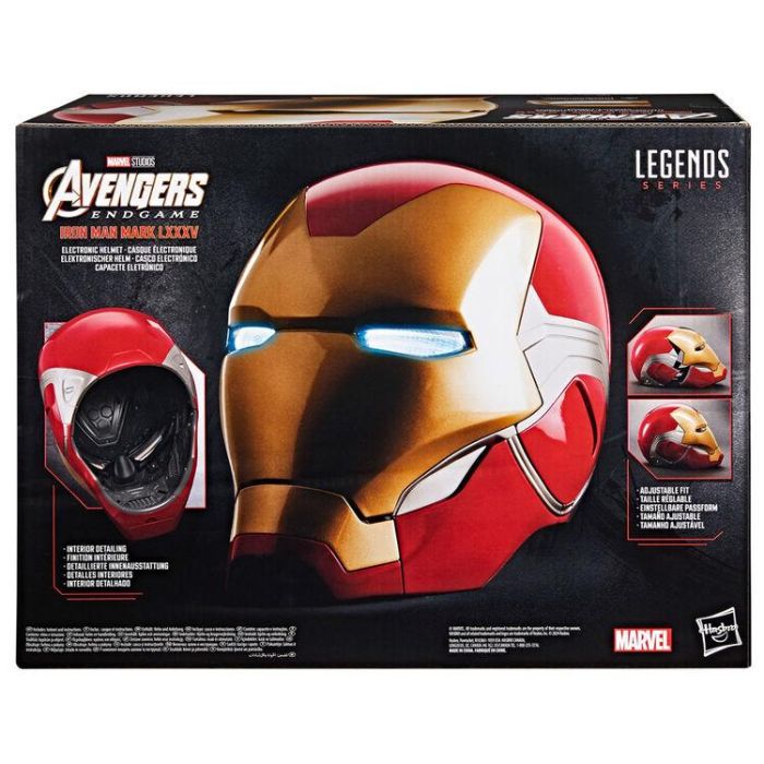 Hasbro HASF90165L0 Casco electrónico Iron Man Marvel Legends con efectos de luz coleccionable premium para adultos 2 Hasbro HASF90165L0 Casco electrónico Iron Man Marvel Legends con efectos de luz coleccionable premium para adultos 2
