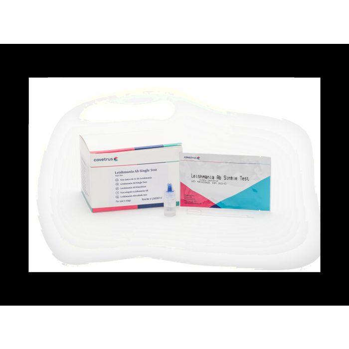 Covetrus Test Diagnóstico Leishmania 10Test - Detección de anticuerpos en suero, plasma o sangre