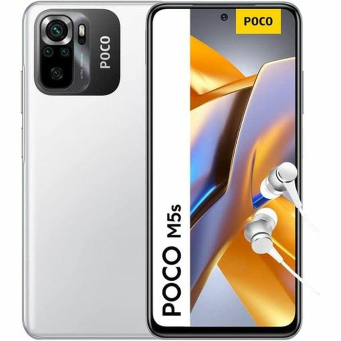 Smartphone Xiaomi POCO M5s 4GB/ 128GB/ 6.43"/ Blanco Smartphone Xiaomi POCO M5s 4GB/ 128GB/ 6.43"/ Blanco