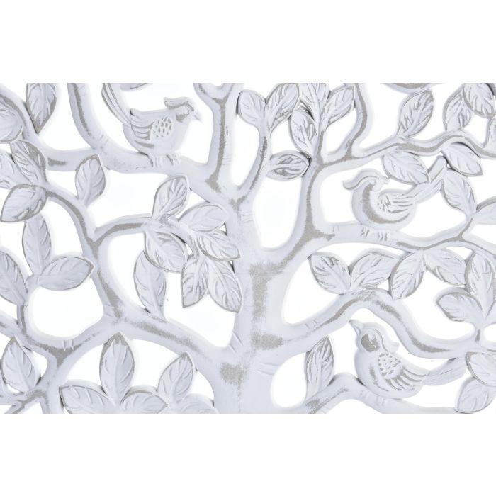 DKD Home Decor Decoración de Pared Árabe con Diseño de Árbol en MDF Blanco, 80 x 80 cm 1 DKD Home Decor Decoración de Pared Árabe con Diseño de Árbol en MDF Blanco, 80 x 80 cm 1