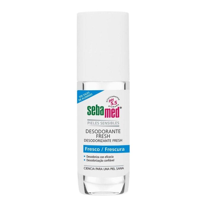 Sebamed Desodorante Roll-on FRESH 50 ml pH 5.5 Sin Sales Metálicas Para Todo Tipo de Pieles sin Conservantes Sebamed Desodorante Roll-on FRESH 50 ml pH 5.5 Sin Sales Metálicas Para Todo Tipo de Pieles sin Conservantes