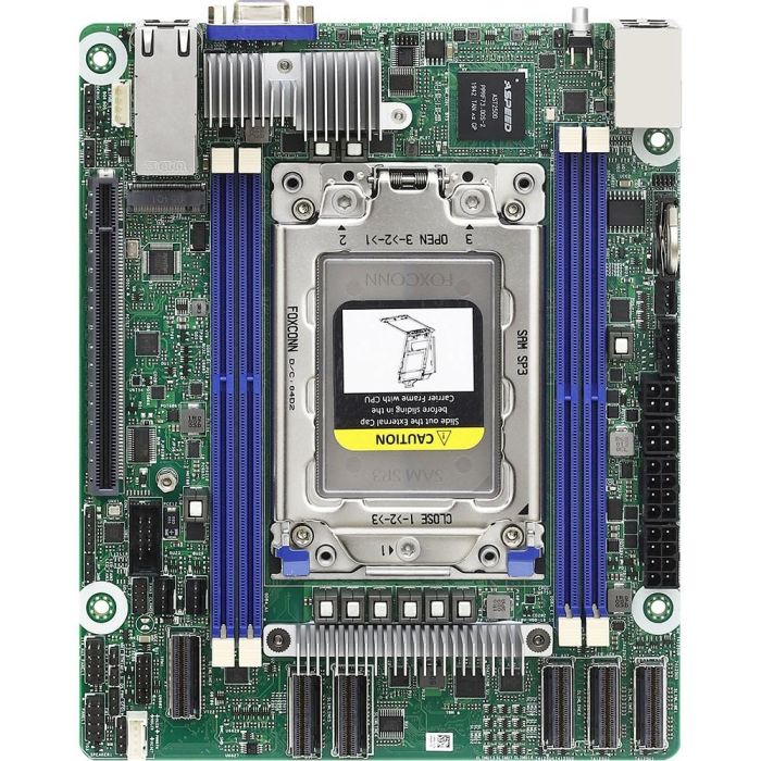 ASRock Mainboard ROMED4ID-2T mini-ITX Sockel SP3 Single 0 ASRock Mainboard ROMED4ID-2T mini-ITX Sockel SP3 Single 0