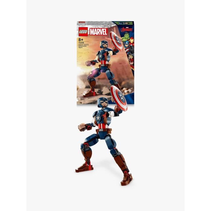 LEGO Capitán América Marvel Super Heroes Figura para Construir 310 Piezas 13 LEGO Capitán América Marvel Super Heroes Figura para Construir 310 Piezas 13